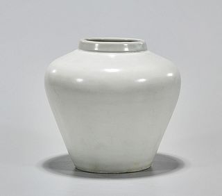 Korean White Glazed Jar
