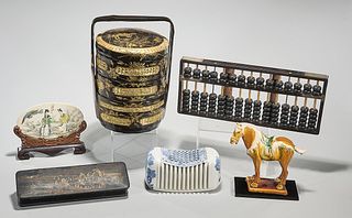 Group of Six Asian Objects