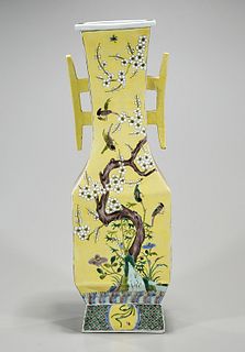 Chinese Sancai Porcelain Vase