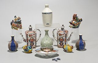 Large Group of Various Japanese Ceramics