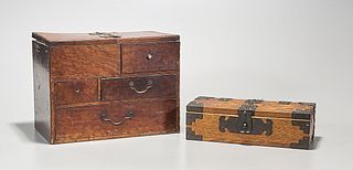 Antique Japanese Scholar's Box 