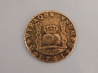 1741 SPANISH REALE COIN 