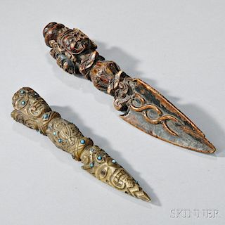 Two Phurba   Daggers