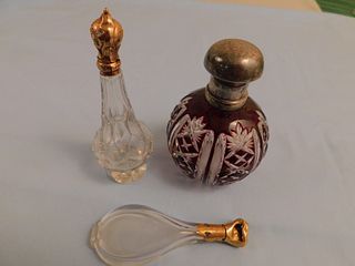 PERFUME LOT WITH GOLD