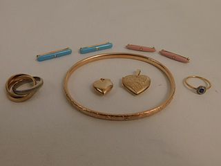 ASSORTED 14K GOLD JEWELRY LOT