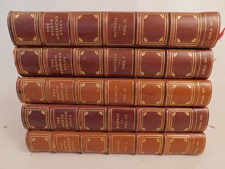 5 BOTANICAL BOOKS - NO. AMERICAN SYLVA 1857