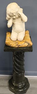 Antique and finely Executed Marble Sculpture Of A
