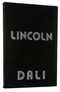 Salvador Dali (Spanish, 1904-1989) 'Lincoln in Dalivision' Gold Edition