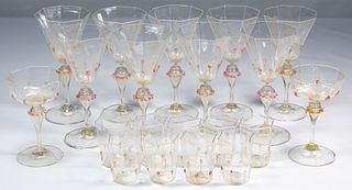 Venetian Glassware Assortment