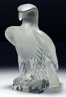 Lalique Crystal 'Liberty Eagle' Sculpture