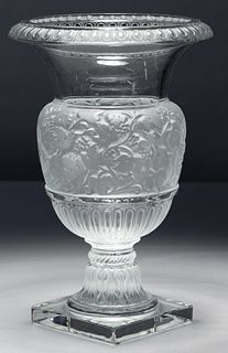 Lalique Crystal 'Versailles' Vase