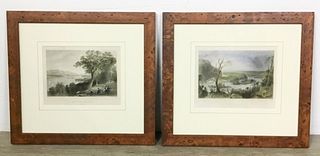 Two W.H. Bartlett Landscape Engravings