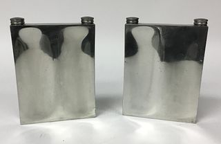Pair of Abercrombie & Fitch English Double Flasks
