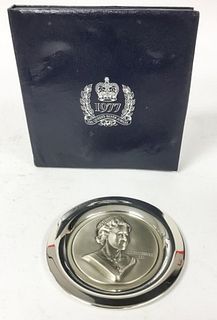 Queen Elizabeth Silver Jubilee Plate 1977