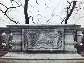 Black and white Photograph of Memorial