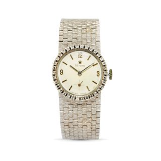 Zenith - A 18K white gold lady's wristwatch, Zenith