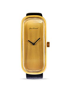 Jean Daniel - A yellow gold plated man's wristwatch, Jean Daniel