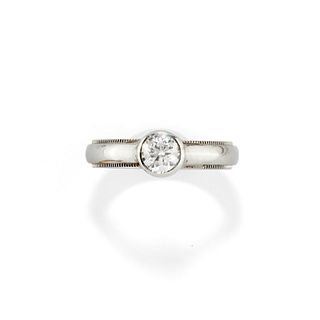 Tiffany & Co. - A platinum and diamond ring, Tiffany & Co.