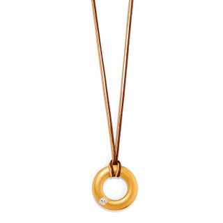 Pomellato - A 18K yellow gold and diamond pendant, Pomellato
