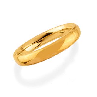 A 18K two-color gold bangle
