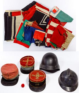 World War I Flag and Headgear Assortment