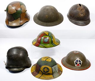 World War I Helmet Assortment