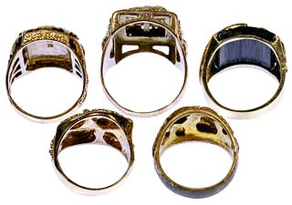 10k Black Hills Gold Ring Assortment