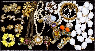 Miriam Haskell Rhinestone and Jewelry Assortment