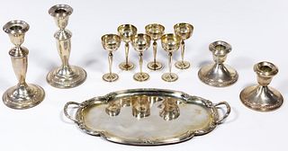 Sterling Silver Candle Holder Assortment