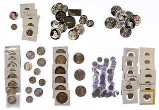 Silver Coin and Medallion Assortment