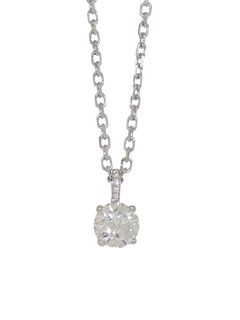 GIA Cartier 1.05ct Diamond Pendant Retail $38,000