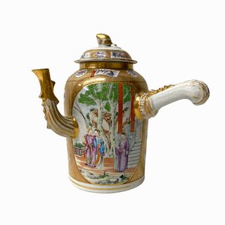 1770 Chinese Export Porcelain Tea Pot