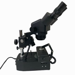 Vintage Electron Binocular Microscope