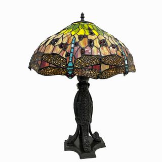 Tiffany Style Art Glass Lamp