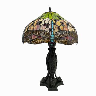 Tiffany Style Art Glass Lamp