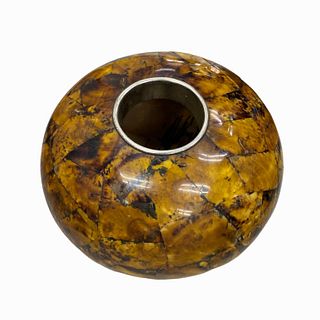 Mailtland Smith Tortoise Shell Style Vase