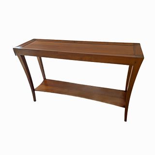 20th Century Contemporary Wood Entryway Table