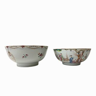 Set of Chinese Export Porcelain Bowls