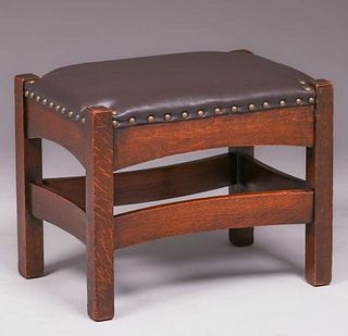 Lifetime Furniture Co Footstool c1910