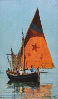 Moroccan Arts & Crafts Watercolor c1910