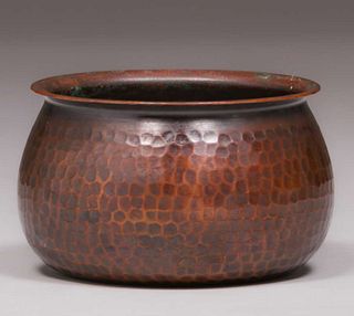 Roycroft Hammered Copper Bowl c1920s