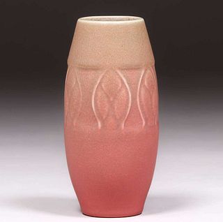 Rookwood Pottery #2436 Matte Pink Vase 1918