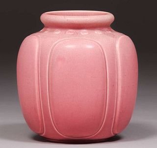 Rookwood Pottery Matte Pink #2838 Vase 1930