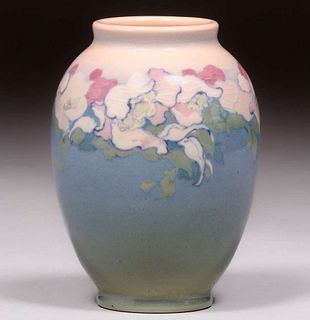 Rookwood Frederick Rothenbusch Jeweled Porcelain Vase