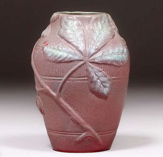 Weller Fru Russett Vase c1910