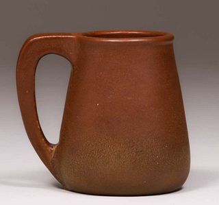 Van Briggle 1906 Matte Brown Mug