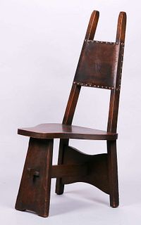 Limbert "Bicycle" Chair c1902-1905