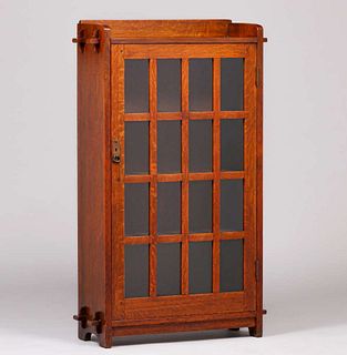 L&JG Stickley One-Door Bookcase c1908-1912