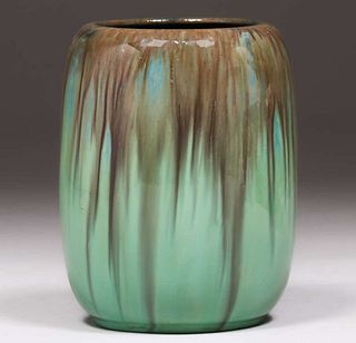 Fulper Pottery Cylindrical Vase c1910s