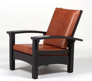 Gustav Stickley  Bowarm Morris Chair c1904